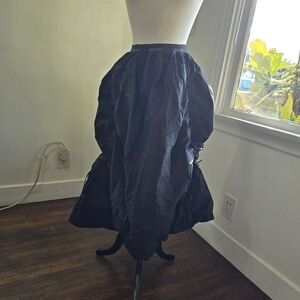 Emmi Black Bubble Skirt — Women's Statement Skirt